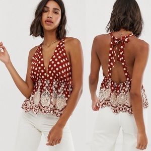 NWT Free People Halter Top